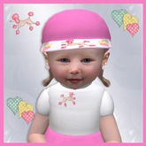 Pat A Kake Pink Poodle Hat