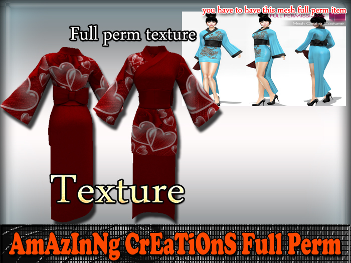 AmAzINg CrEaTiOnS Texture Geisha Costume 20
