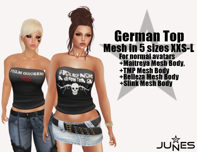 JUNES German Top FATPACK