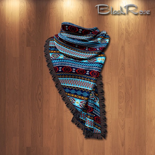 BlackRose Scarf B Inkas