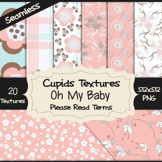 *Cupids Textures * 20 MY SPECIAL DAY SET 3