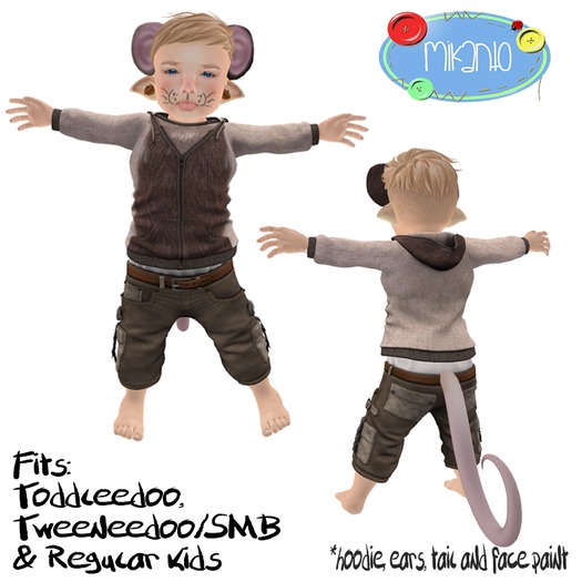 Mikanto - Toothless Hoodie *Boxed*