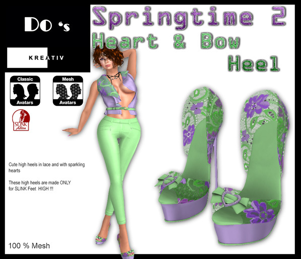 .:Do's:. Heart & Bow Heels Springtime 2 DEMO
