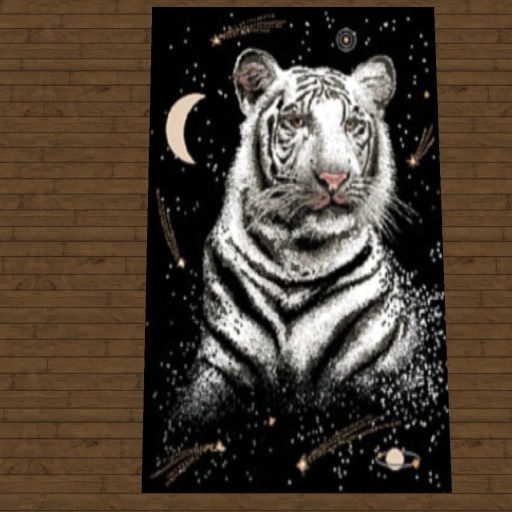 White Tiger Rug