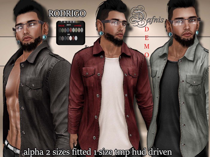 *DAFNIS FAT PACK DRIVEN RODRIGO DEMO COATS WITH SHIRTS HU