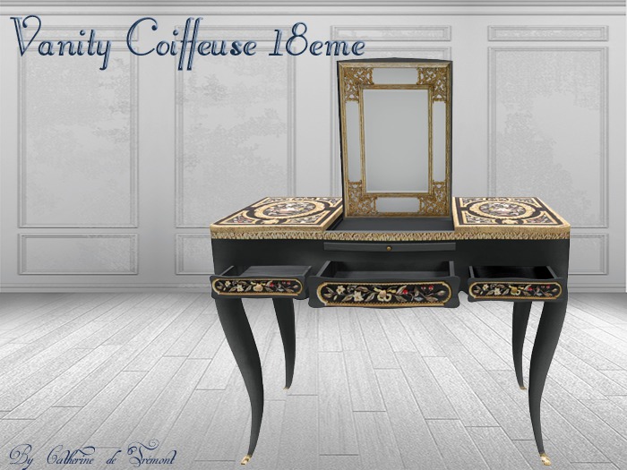 *CdT* Coiffeuse Ebene 18eme
