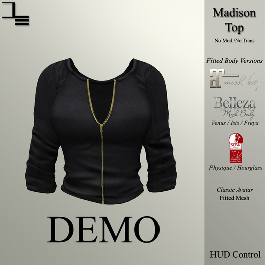 DE Designs - Madison Top - DEMO