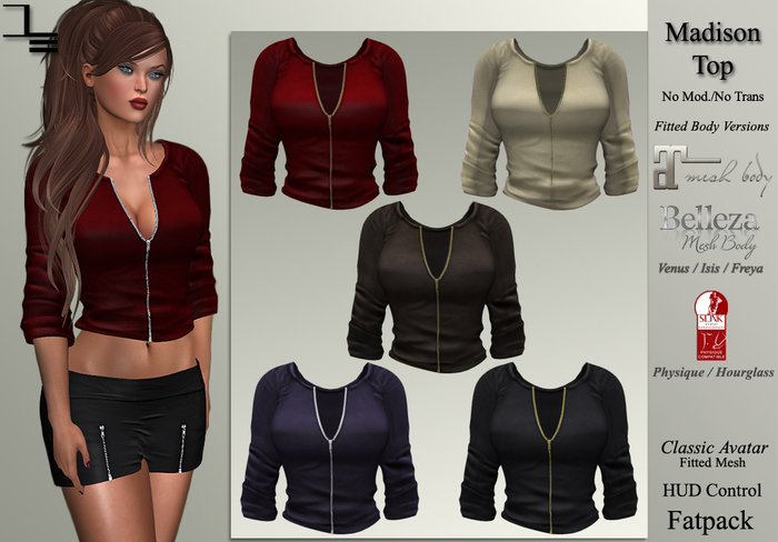 DE Designs - Madison Top - Fatpack