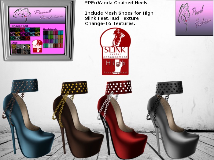 *PF::Vanda Chained Heels