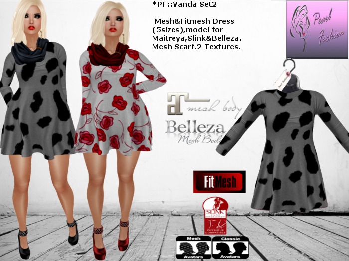 *PF::Vanda Dress SET2