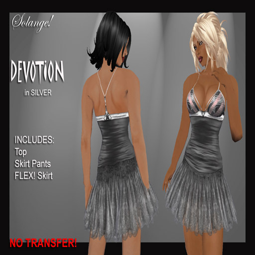 *Solange!* Devotion Dress - SILVER