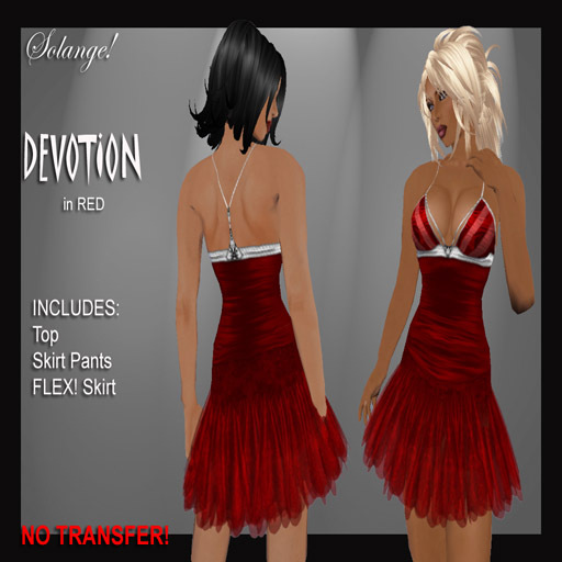 *Solange!* Devotion Dress - RED