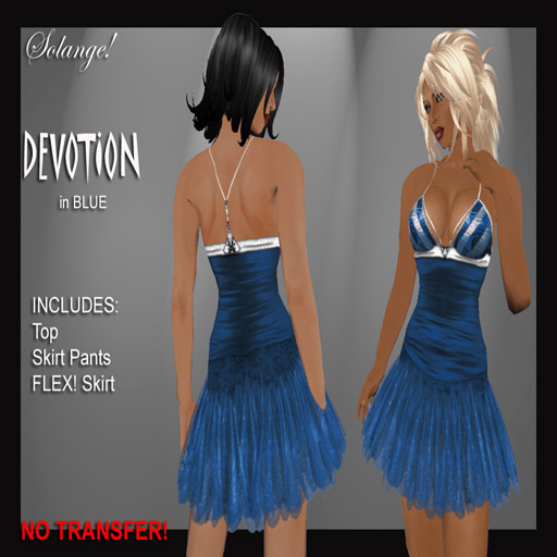 *Solange!* Devotion Dress - BLUE