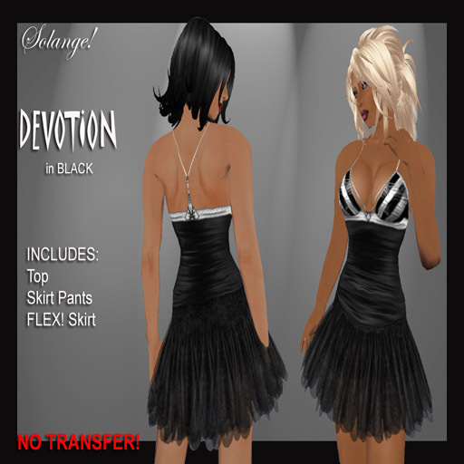 *Solange!* Devotion Dress - BLACK