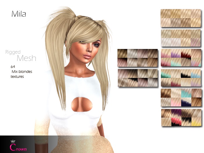 .::Crown::. Long Hair "Jasmin" DEMO V2.0