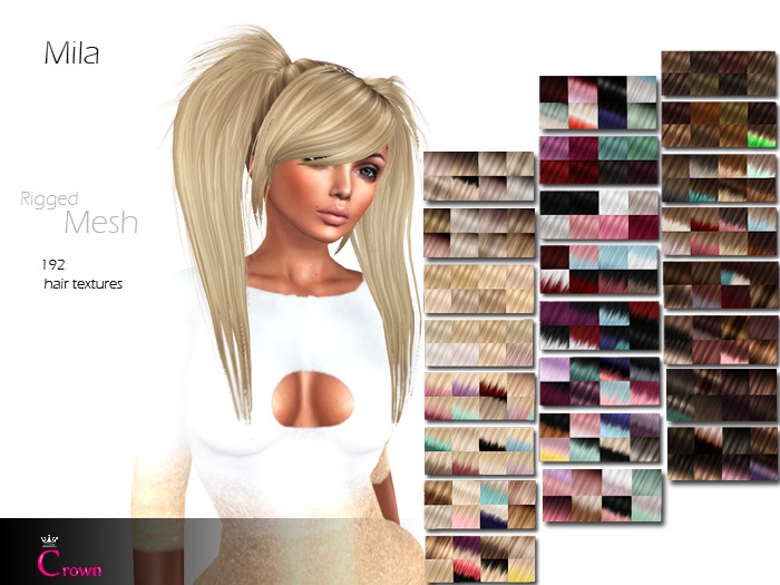 .::Crown::. Long Hair "Jasmin" DEMO V2.0