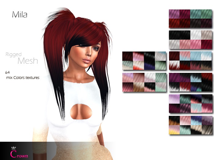 .::Crown::. Long Hair "Jasmin" DEMO V2.0