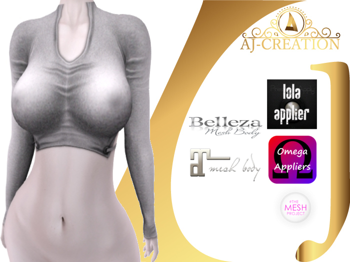 AJ - black tank top with lola aplier