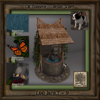 Second Life Marketplace - Rustic Spring Well Ai