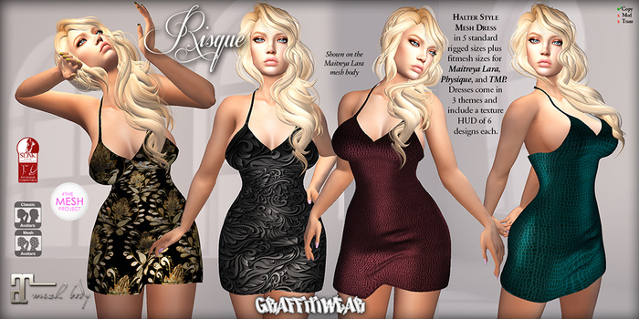 Graffitiwear Risque Dress DEMO MP