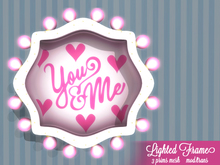 Lighted Frame - You & Me (mod/trans)