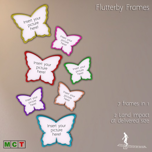 *~*HopScotch*~* Flutterby Frames