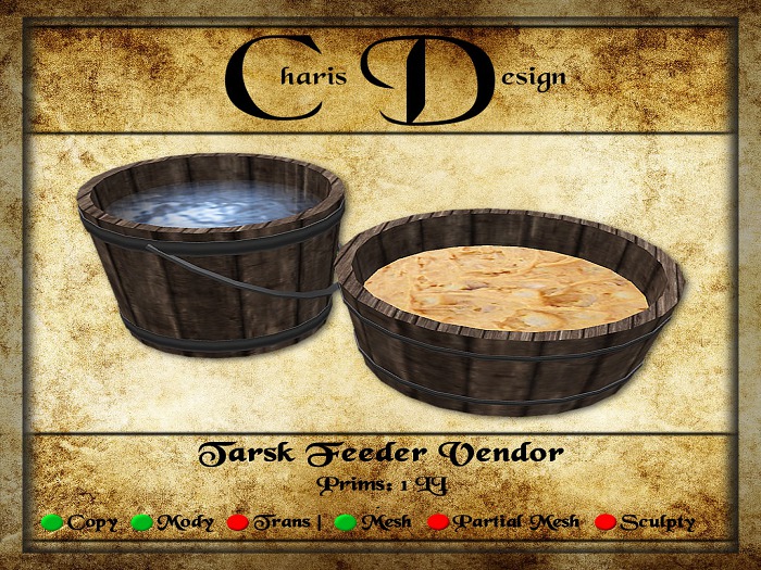 .:CD:. Tarsk Feeder Vendor