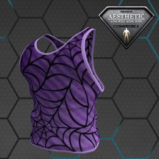 Purple Kitty Tank Top (BOXED)