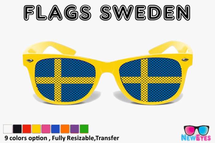 New Eyes Flags Sweden