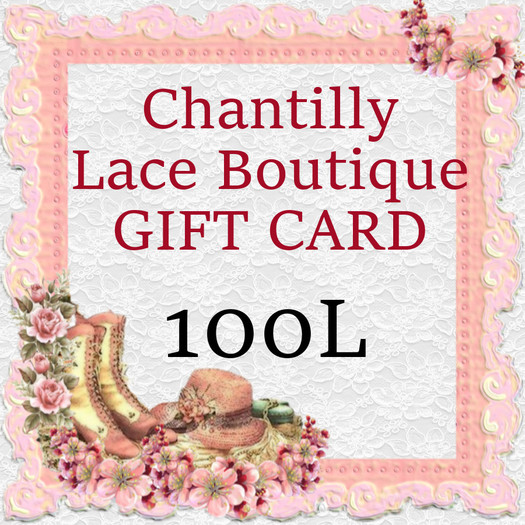 Chantilly Lace Gift Card 100