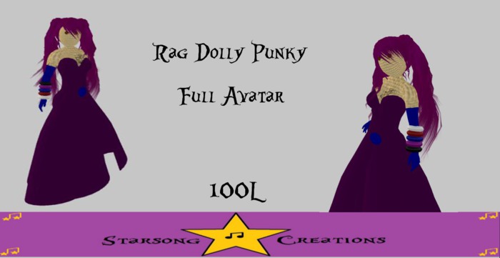 *SsC*  Rag Dolly Punky Full Avatar