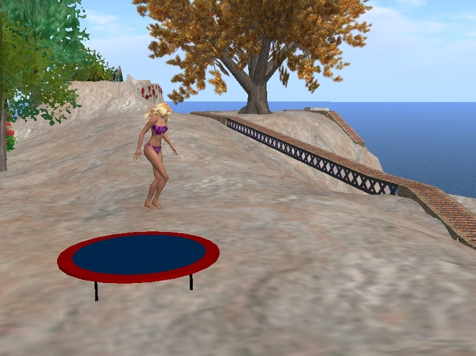 Two Trampolines