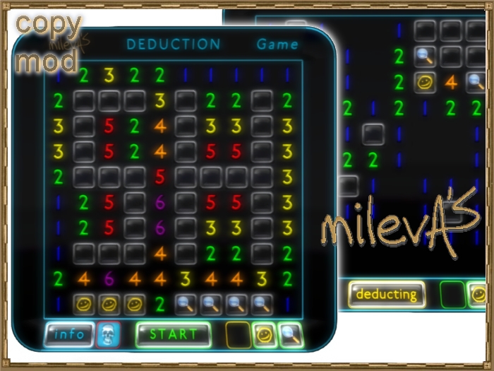 milevA's DEDUCTION Game 10x10 7Li