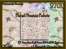 Floral Finesse Embroidery Fabric Seamless Textures Materials Ready Full Perms 1024x1024