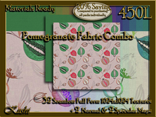 Pomegranate Fabric Combo Seamless Textures Materials Ready Full Perms 1024x1024