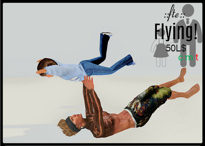 ::fte:: Flying  (Adult/Child Pose)