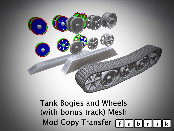Tank Bogies and Wheels FP