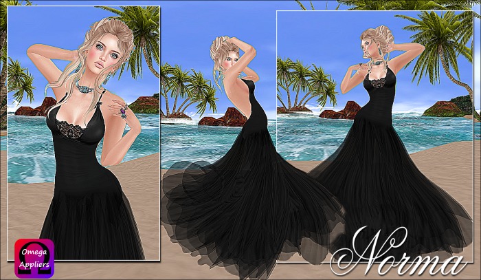 ~*~Shar's Gowns~*~Norma - black