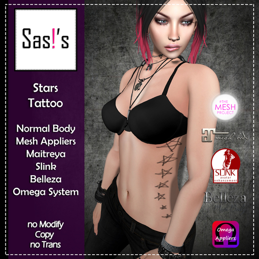 Sas!'s Stars Tattoo