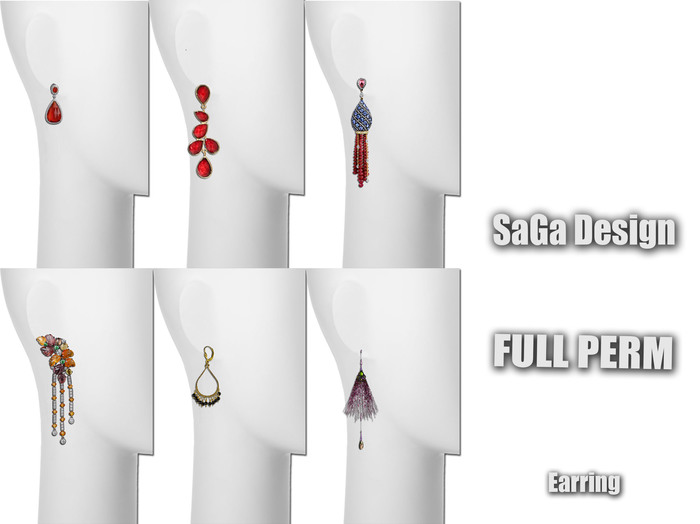 SaGa Design FULL PERM EARRING