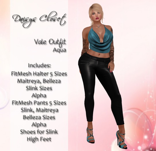 *DC - Vale Outfit Aqua Boxed*