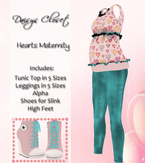 *DC - Hearts Maternity Outfit Boxed*