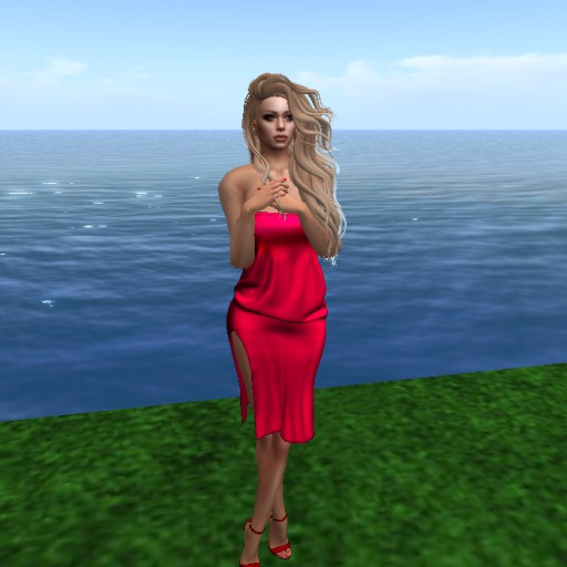 Pretty red dress