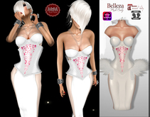 M&M-RAQUEL DRESS APPLIERS WHITE