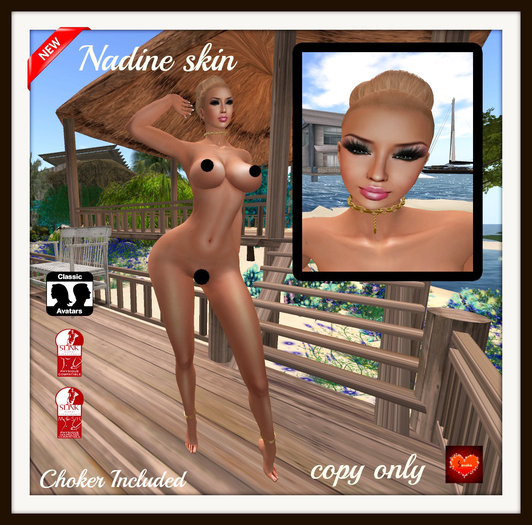 Nadine Skin Slink Applier Mesh Body