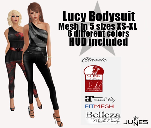 JUNES Lucy Bodysuit with HUD
