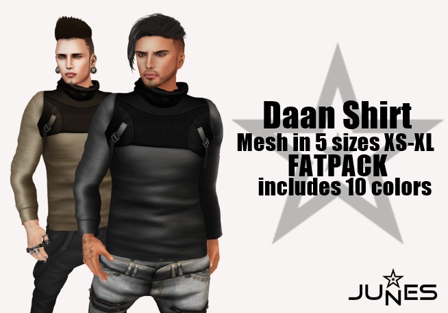 JUNES Daan Shirt FATPACK