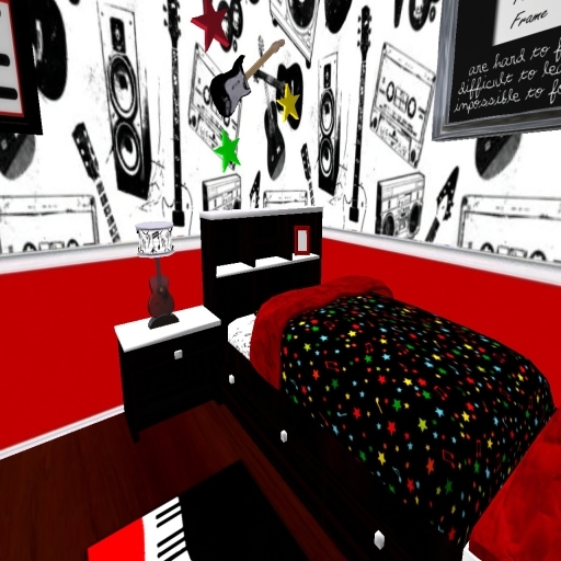 S&B I LOVE MUSIC bedroom Complete Set