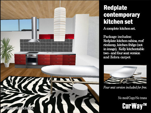 CurWay Redplate Kitchen Set v1.1 copy/boxed