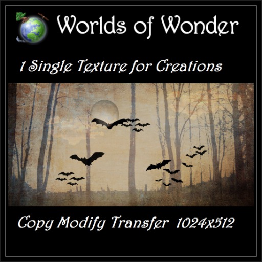 Halloween B/G Textures & Free Skybox Template v1 Boxed